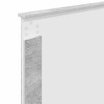 vidaXL Úložná posteľ Betónová šedá 75 x 190 cm Kompozitné drevo – Obrázok 12