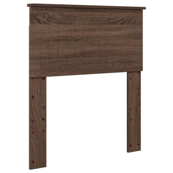 vidaXL Úložná posteľ Hnedý dub 75 x 190 cm Kompozitné drevo – Obrázok 7