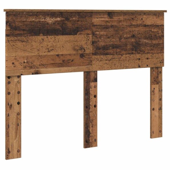 vidaXL Rám postele Staré drevo 120 x 190 cm Kompozitné drevo – Obrázok 7