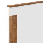 vidaXL Rám postele Staré drevo 100 x 200 cm Kompozitné drevo – Obrázok 11