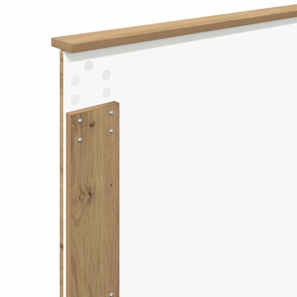 vidaXL Rám postele Remeselný dub 90 x 200 cm Kompozitné drevo – Obrázok 11