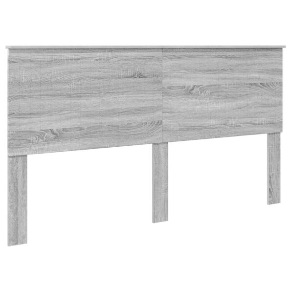 vidaXL Úložná posteľ Sivý Sonoma 180 x 200 cm Kompozitné drevo – Obrázok 7