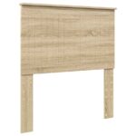 vidaXL Úložná posteľ Sonoma dub 90 x 190 cm Kompozitné drevo – Obrázok 7