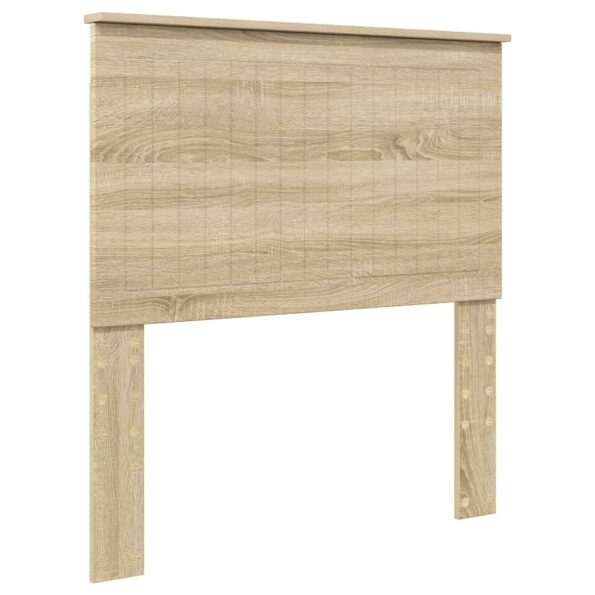 vidaXL Úložná posteľ Sonoma dub 90 x 190 cm Kompozitné drevo – Obrázok 7