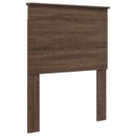 vidaXL Úložná posteľ Hnedý dub 75 x 190 cm Kompozitné drevo – Obrázok 7
