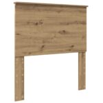 vidaXL Rám postele Remeselný dub 90 x 200 cm Kompozitné drevo – Obrázok 6
