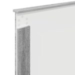 vidaXL Rám postele Sivý Sonoma 90 x 190 cm Kompozitné drevo – Obrázok 11