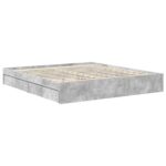 vidaXL Úložná posteľ Sonoma dub 180 x 200 cm Kompozitné drevo – Obrázok 6