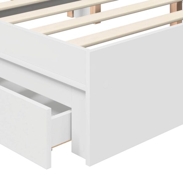vidaXL Úložná posteľ Sivý Sonoma 160 x 200 cm Kompozitné drevo – Obrázok 11