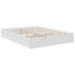 vidaXL Úložná posteľ Sivý Sonoma 160 x 200 cm Kompozitné drevo – Obrázok 6