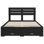 vidaXL Rám postele so zásuvkou s čelnou doskou Kompozitné drevo – Obrázok 8