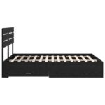 vidaXL Rám postele so zásuvkou s čelnou doskou Kompozitné drevo – Obrázok 9