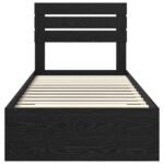 vidaXL Rám postele so zásuvkou s čelnou doskou Kompozitné drevo – Obrázok 7