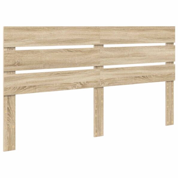 vidaXL Úložná posteľ Sonoma dub 160 x 200 cm Kompozitné drevo – Obrázok 7