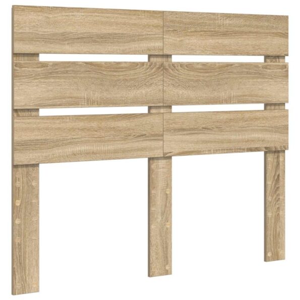 vidaXL Úložná posteľ Sonoma dub 120 x 200 cm Kompozitné drevo – Obrázok 7