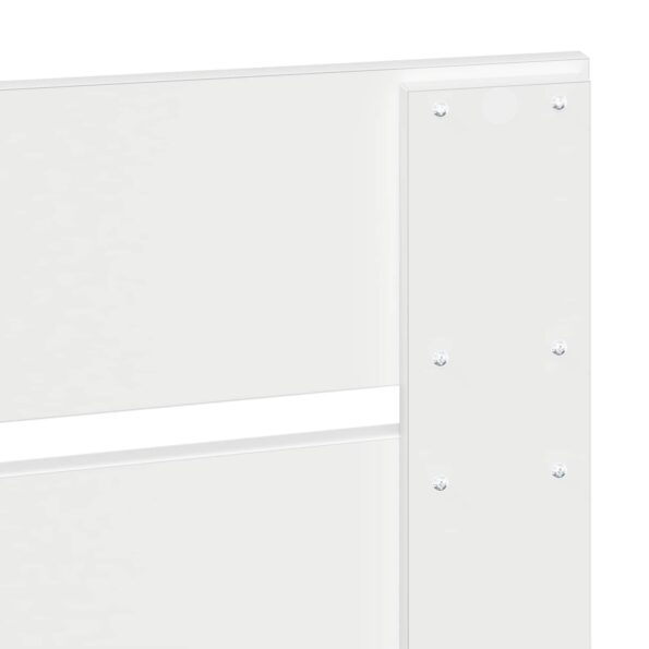 vidaXL Rám postele so zásuvkou Biela 180 x 200 cm Kompozitné drevo – Obrázok 12