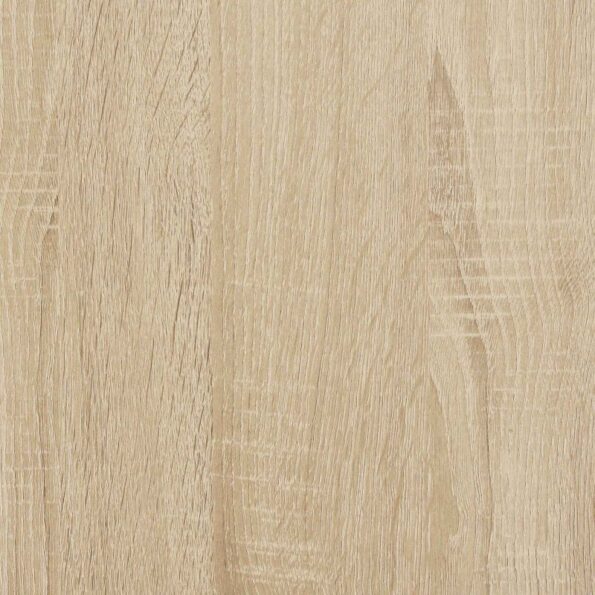 vidaXL Rám postele Sonoma dub 140 x 190 cm Kompozitné drevo – Obrázok 13