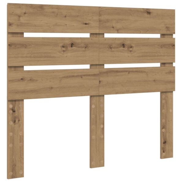 vidaXL Rám postele Remeselný dub 120 x 190 cm Kompozitné drevo – Obrázok 7
