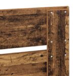 vidaXL Rám postele Staré drevo 100 x 200 cm Kompozitné drevo – Obrázok 11