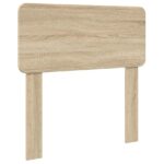 vidaXL Rám postele Sonoma dub 100 x 200 cm Inžinierske drevo – Obrázok 7