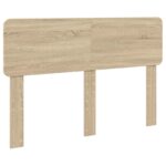 vidaXL Úložná posteľ Sonoma dub 140 x 190 cm Kompozitné drevo – Obrázok 7