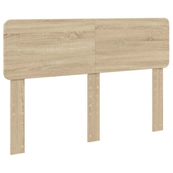 vidaXL Úložná posteľ Sonoma dub 140 x 190 cm Kompozitné drevo – Obrázok 7