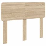 vidaXL Úložná posteľ Sonoma dub 135 x 190 cm Kompozitné drevo – Obrázok 7