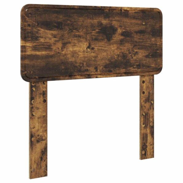 vidaXL Úložná posteľ Dymová dub 100 x 200 cm Kompozitné drevo – Obrázok 7