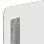 vidaXL Rám postele Sivý Sonoma 100 x 200 cm Kompozitné drevo – Obrázok 11