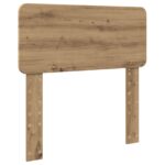 vidaXL Rám postele Remeselný dub 100 x 200 cm Kompozitné drevo – Obrázok 6