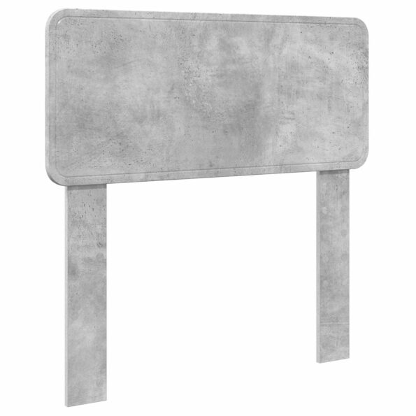 vidaXL Rám postele Betónová šedá 70 x 190 cm Kompozitné drevo – Obrázok 6