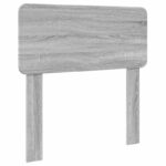 vidaXL Rám postele Sivý Sonoma 75 x 190 cm Kompozitné drevo – Obrázok 6