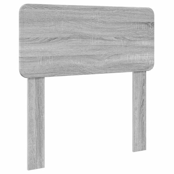 vidaXL Rám postele Sivý Sonoma 75 x 190 cm Kompozitné drevo – Obrázok 6
