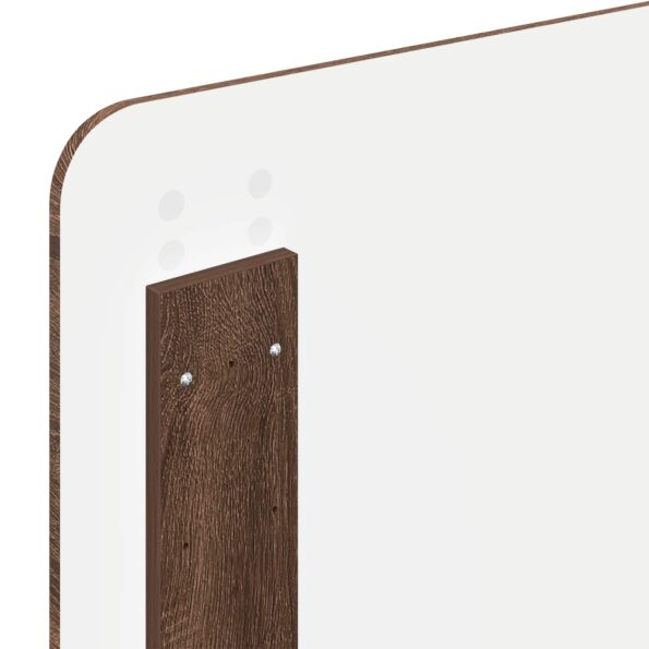 vidaXL Rám postele so zásuvkou Hnedý dub 75 x 190 cm Kompozitné drevo – Obrázok 11