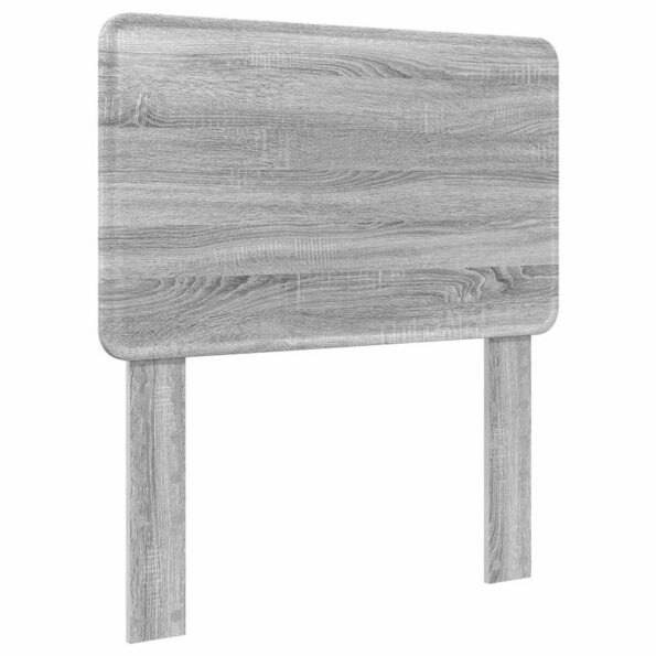 vidaXL Rám postele Sivý Sonoma 75 x 190 cm Masívne borovicové drevo – Obrázok 6