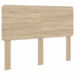 vidaXL Rám postele Sonoma dub 150 x 200 cm Kompozitné drevo – Obrázok 7