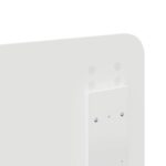 vidaXL Rám postele s čelnou doskou Biela 140 x 190 cm Kompozitné drevo – Obrázok 12