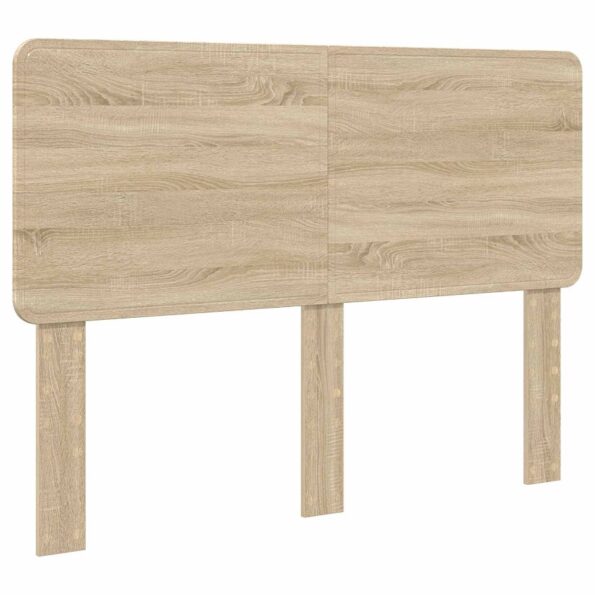 vidaXL Rám postele Sonoma dub 140 x 190 cm Kompozitné drevo – Obrázok 7