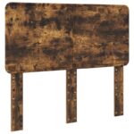 vidaXL Rám postele Dymová dub 120 x 190 cm Kompozitné drevo – Obrázok 7