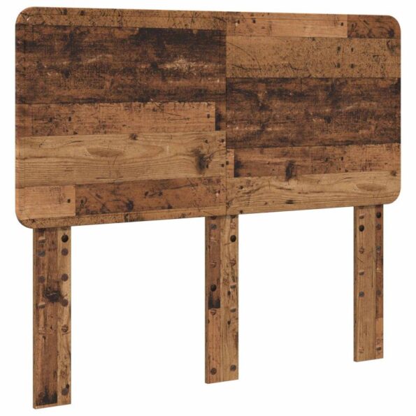 vidaXL Rám postele Staré drevo 120 x 190 cm Kompozitné drevo – Obrázok 7