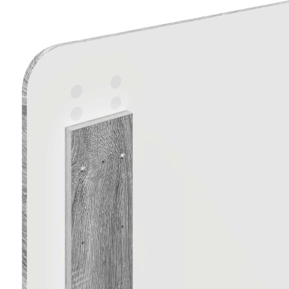 vidaXL Rám postele Sivý Sonoma 100 x 200 cm Kompozitné drevo – Obrázok 11