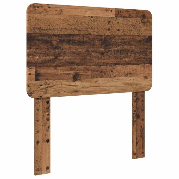 vidaXL Rám postele Staré drevo 100 x 200 cm Kompozitné drevo – Obrázok 6