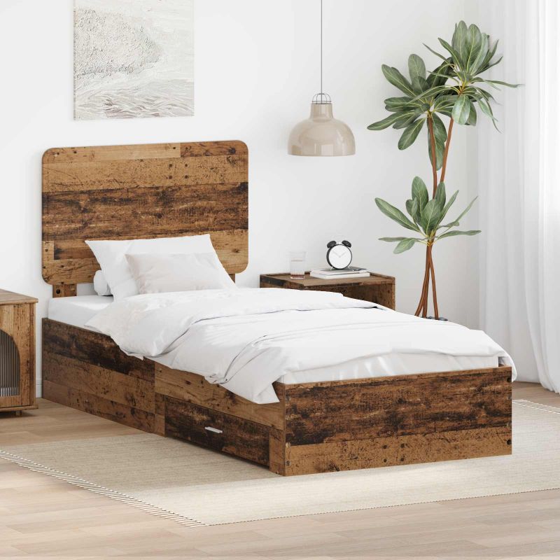 3412844_1.jpg vidaXL Rám postele Staré drevo 90 x 190 cm Kompozitné drevo – Obrázok 1