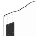 vidaXL Rám postele Čierna 90 x 190 cm Masívne borovicové drevo – Obrázok 11