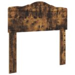 vidaXL Úložná posteľ Dymová dub 75 x 190 cm Kompozitné drevo – Obrázok 7