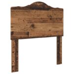 vidaXL Rám postele Staré drevo 100 x 200 cm Kompozitné drevo – Obrázok 6