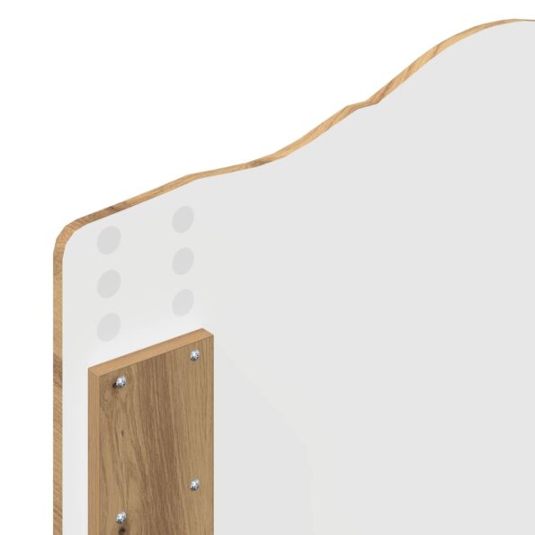 vidaXL Rám postele Remeselný dub 90 x 190 cm Kompozitné drevo – Obrázok 11