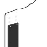 vidaXL Rám postele so zásuvkou Čierna 100 x 200 cm Inžinierske drevo – Obrázok 8