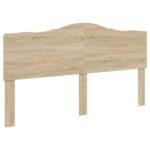 vidaXL Úložná posteľ Sonoma dub 180 x 200 cm Kompozitné drevo – Obrázok 7