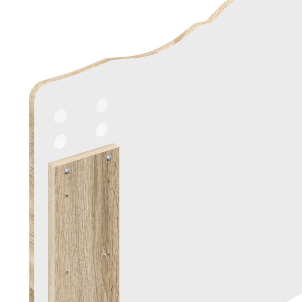 vidaXL Úložná posteľ Sonoma dub 100 x 200 cm Kompozitné drevo – Obrázok 12